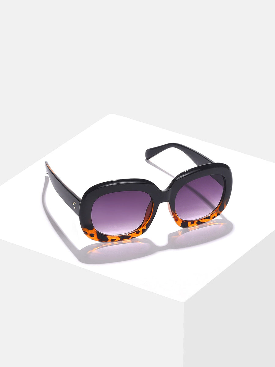 Purple Lens Black Wayfarer Sunglasses - Shop authentic Indian Women's Fashion by Haute Sauce