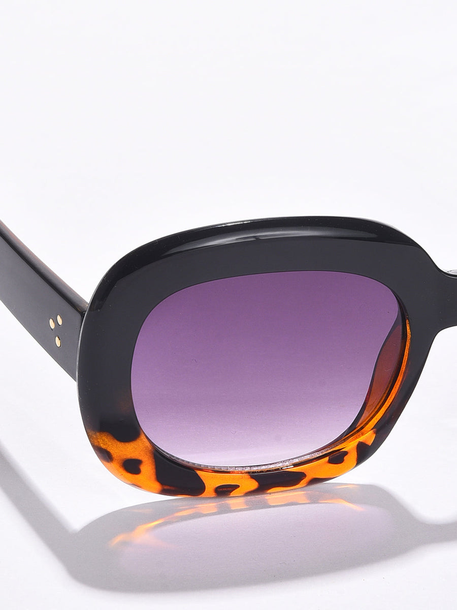 Purple Lens Black Wayfarer Sunglasses - Shop authentic Indian Women's Fashion by Haute Sauce