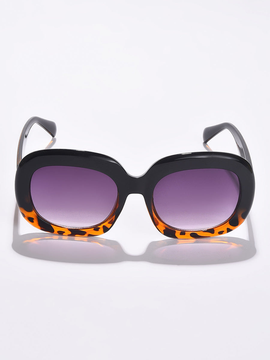 Purple Lens Black Wayfarer Sunglasses - Shop authentic Indian Women's Fashion by Haute Sauce