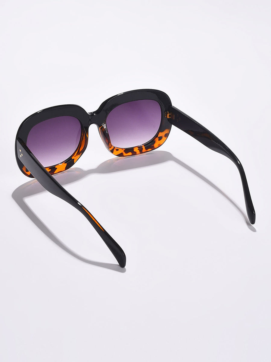 Purple Lens Black Wayfarer Sunglasses - Shop authentic Indian Women's Fashion by Haute Sauce
