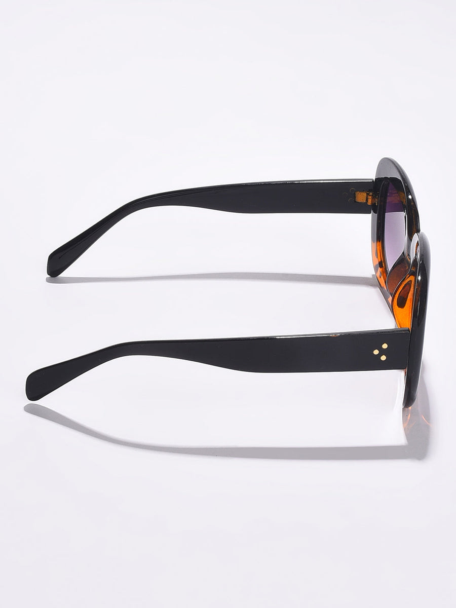 Purple Lens Black Wayfarer Sunglasses - Shop authentic Indian Women's Fashion by Haute Sauce