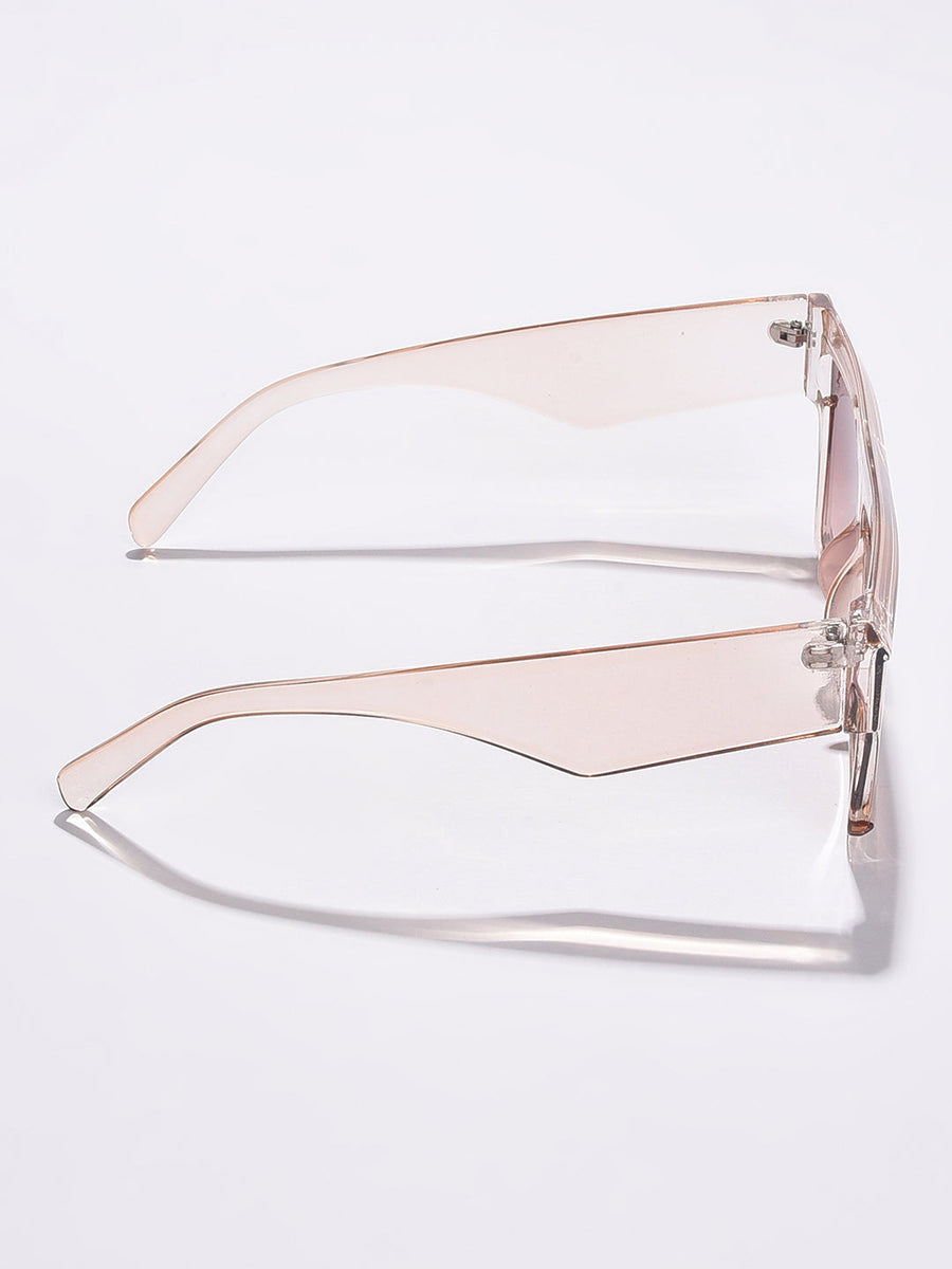 Brown Lens Brown Oversized Sunglasses - Shop authentic Indian Women's Fashion by Haute Sauce