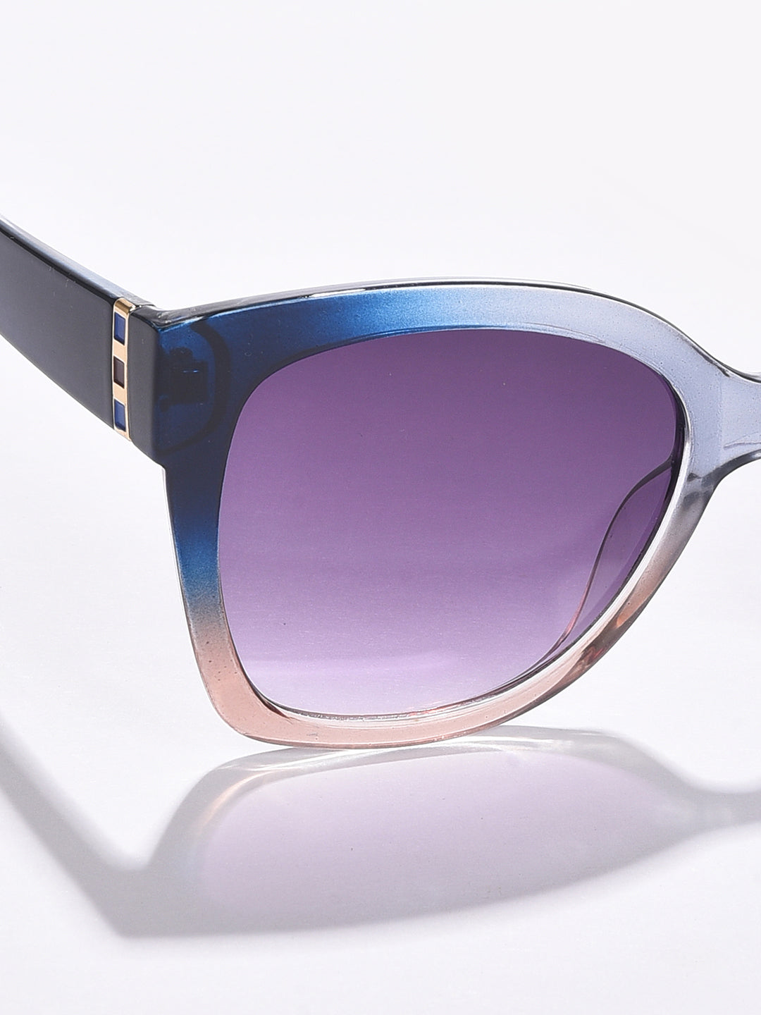 Black Lens Blue Cateye Sunglasses - Shop authentic Indian Women's Fashion by Haute Sauce
