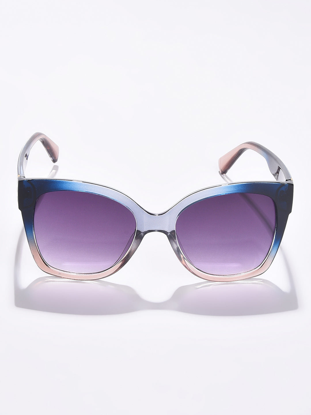 Black Lens Blue Cateye Sunglasses - Shop authentic Indian Women's Fashion by Haute Sauce