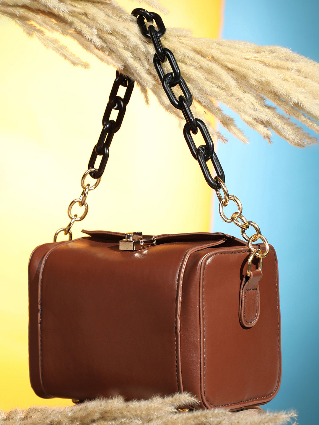Hazelnut Haven Brown Handbag - Shop authentic Indian Women's Fashion by Haute Sauce
