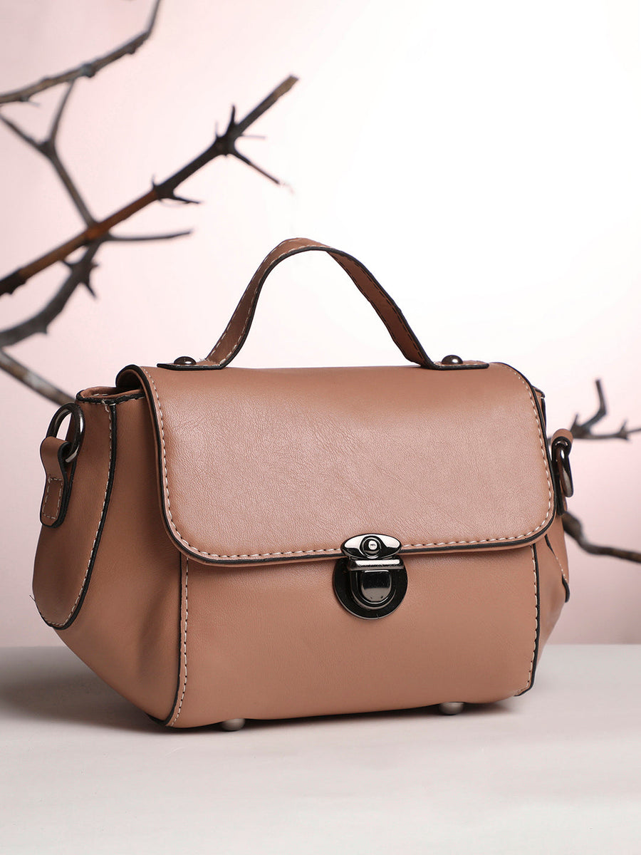 Anastasia Brown Handbag - Shop authentic Indian Women's Fashion by Haute Sauce
