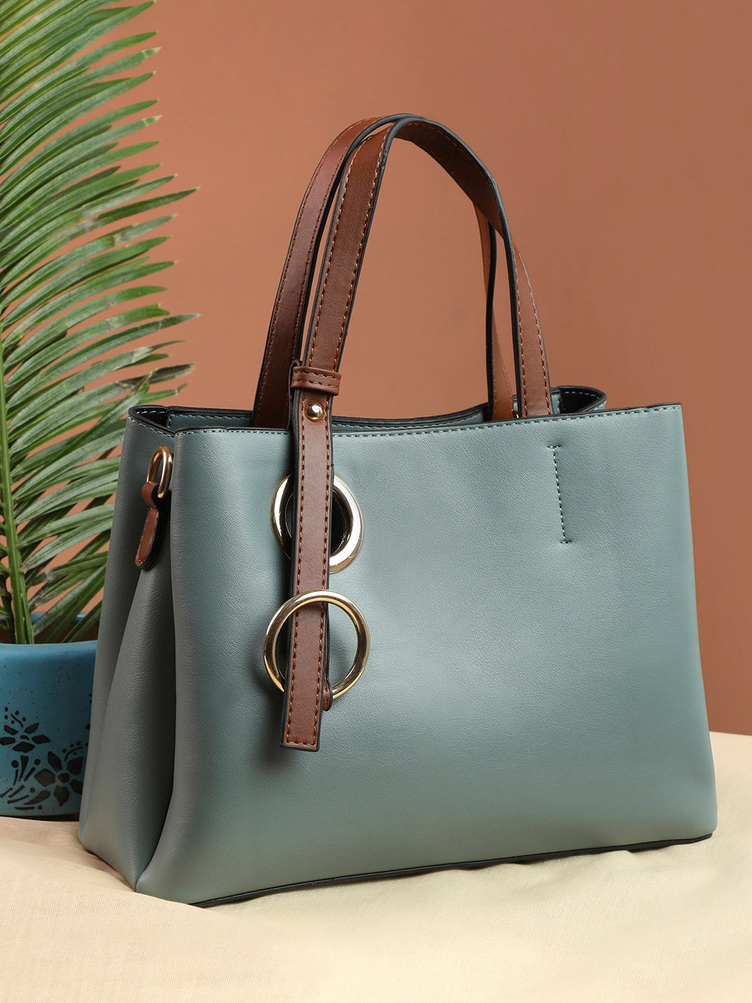 Mari Sea Green Handbag - Shop authentic Indian Women's Fashion by Haute Sauce