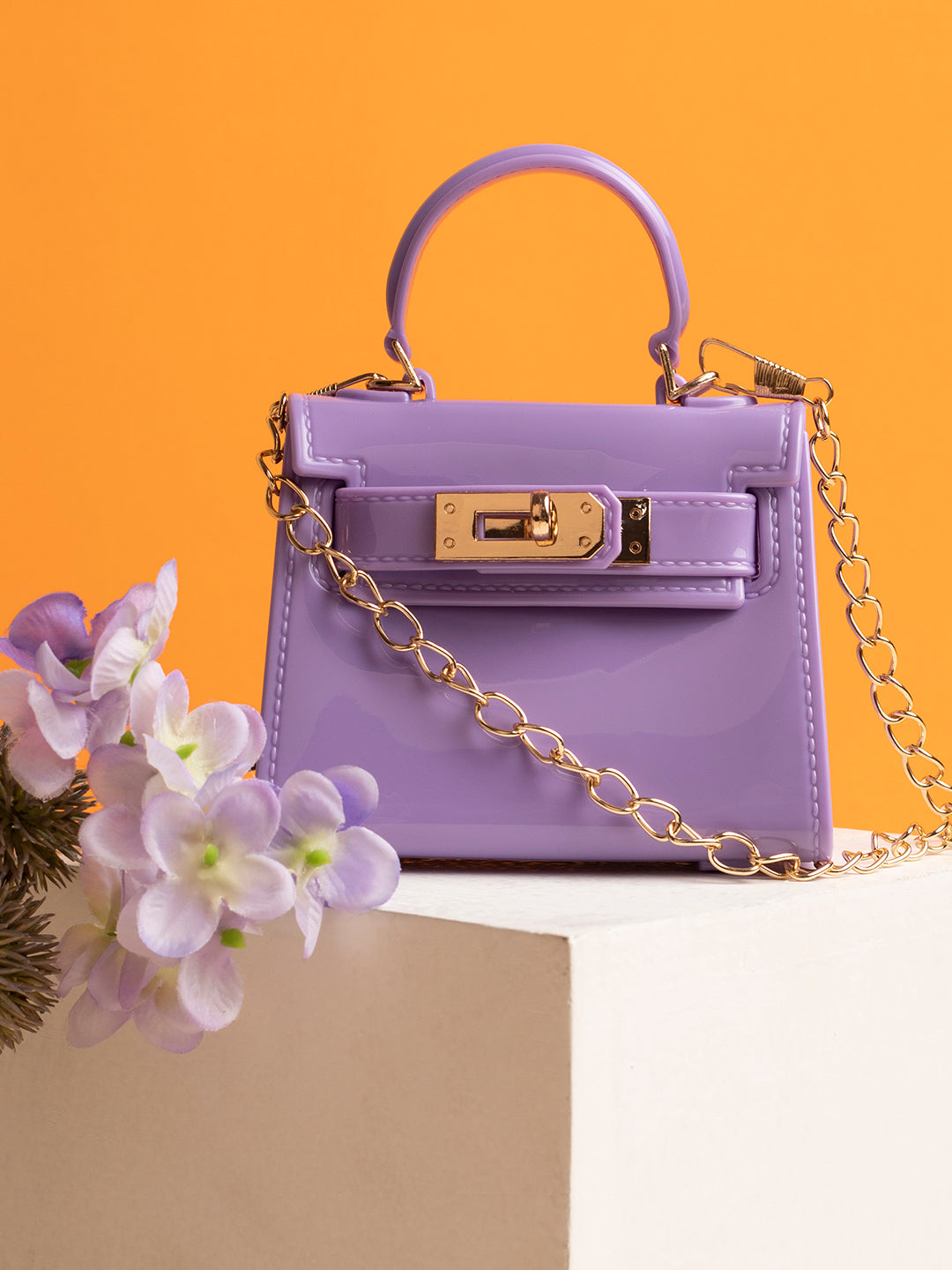 Ramona Purple Mini Bag - Shop authentic Indian Women's Fashion by Haute Sauce