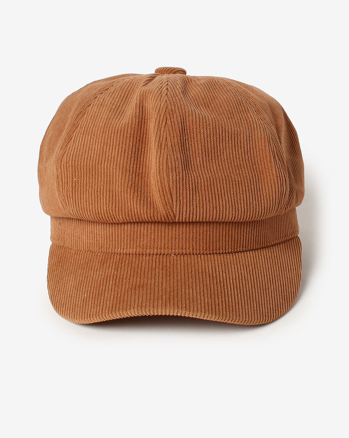 Solid Brown Vintage Breton Cap - Shop authentic Indian Women's Fashion by Haute Sauce