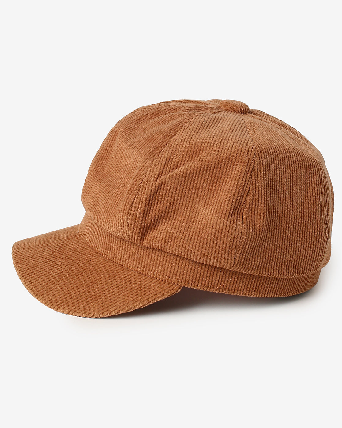 Solid Brown Vintage Breton Cap - Shop authentic Indian Women's Fashion by Haute Sauce