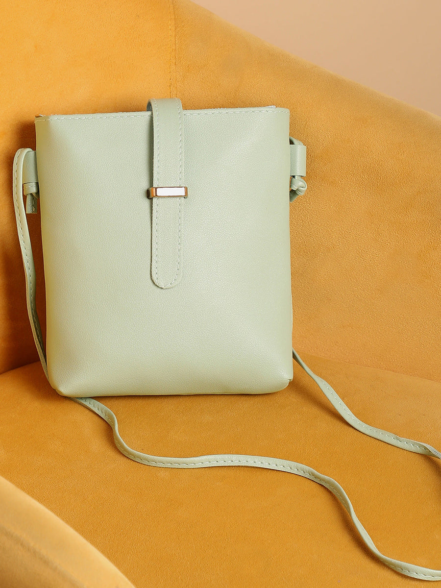 Daisy English Green Cross Body Bag - Shop authentic Indian Women's Fashion by Haute Sauce