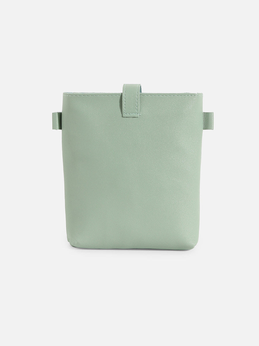 Daisy English Green Cross Body Bag - Shop authentic Indian Women's Fashion by Haute Sauce