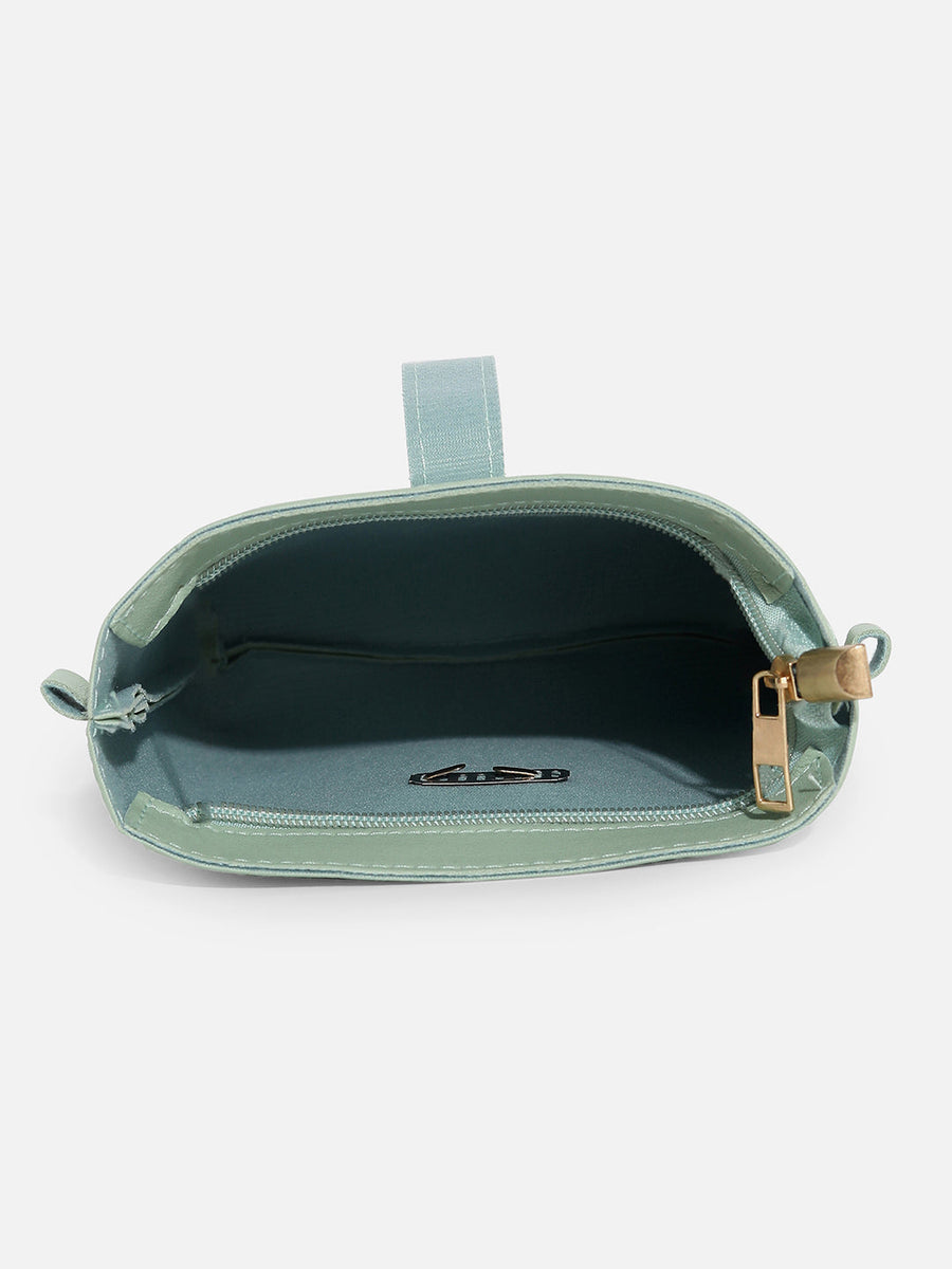 Daisy English Green Cross Body Bag - Shop authentic Indian Women's Fashion by Haute Sauce