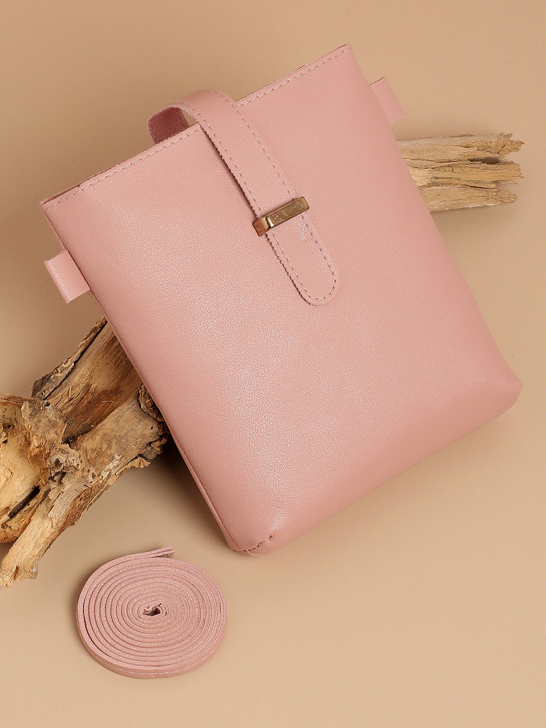 Daisy Pink/Peach Cross Body Bag - Shop authentic Indian Women's Fashion by Haute Sauce
