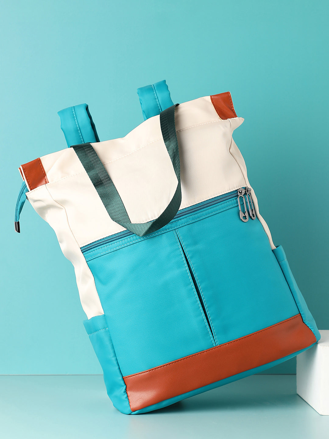 Rosemarie Multicolor Backpack - Shop authentic Indian Women's Fashion by Haute Sauce