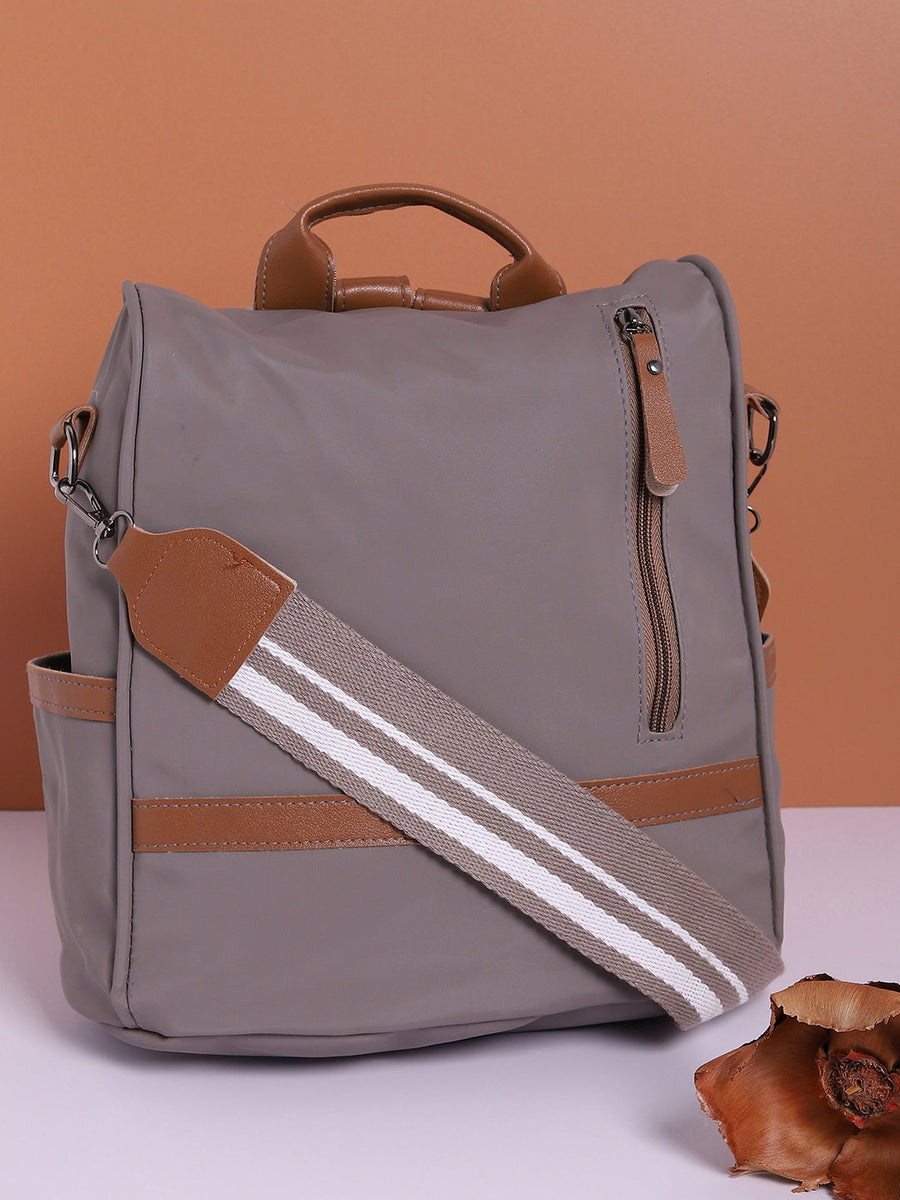 Mirage Grey Backpack - Shop authentic Indian Women's Fashion by Haute Sauce