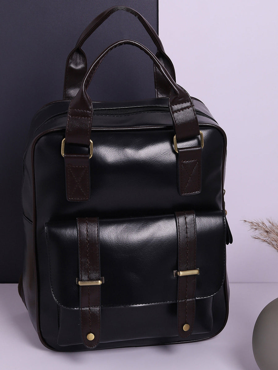 Eclipse Black Backpack - Shop authentic Indian Women's Fashion by Haute Sauce