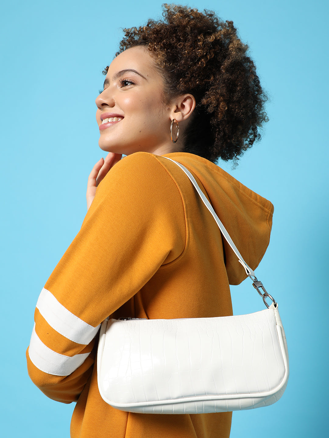 Celeste White Handbag - Shop authentic Indian Women's Fashion by Haute Sauce