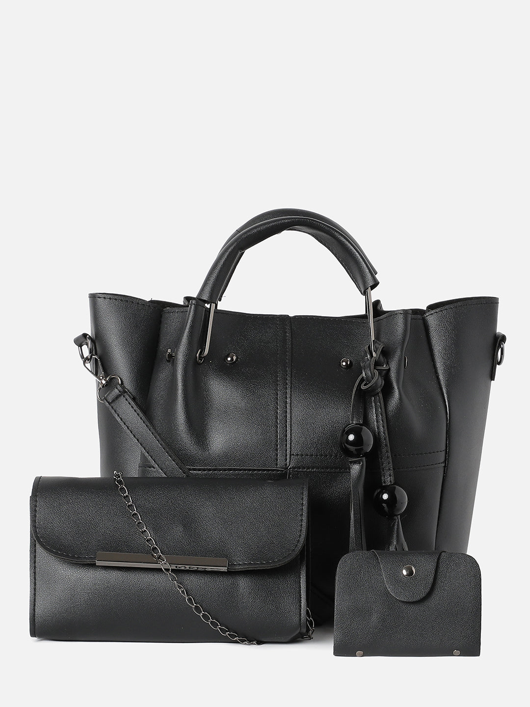 Jet Set Sophistication Black Handbag - Shop authentic Indian Women's Fashion by Haute Sauce