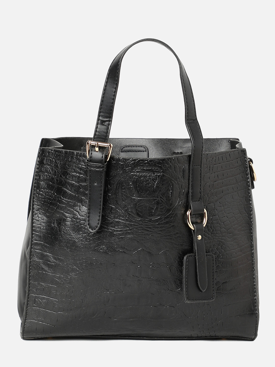 Phantom Black Handbag Set - Shop authentic Indian Women's Fashion by Haute Sauce