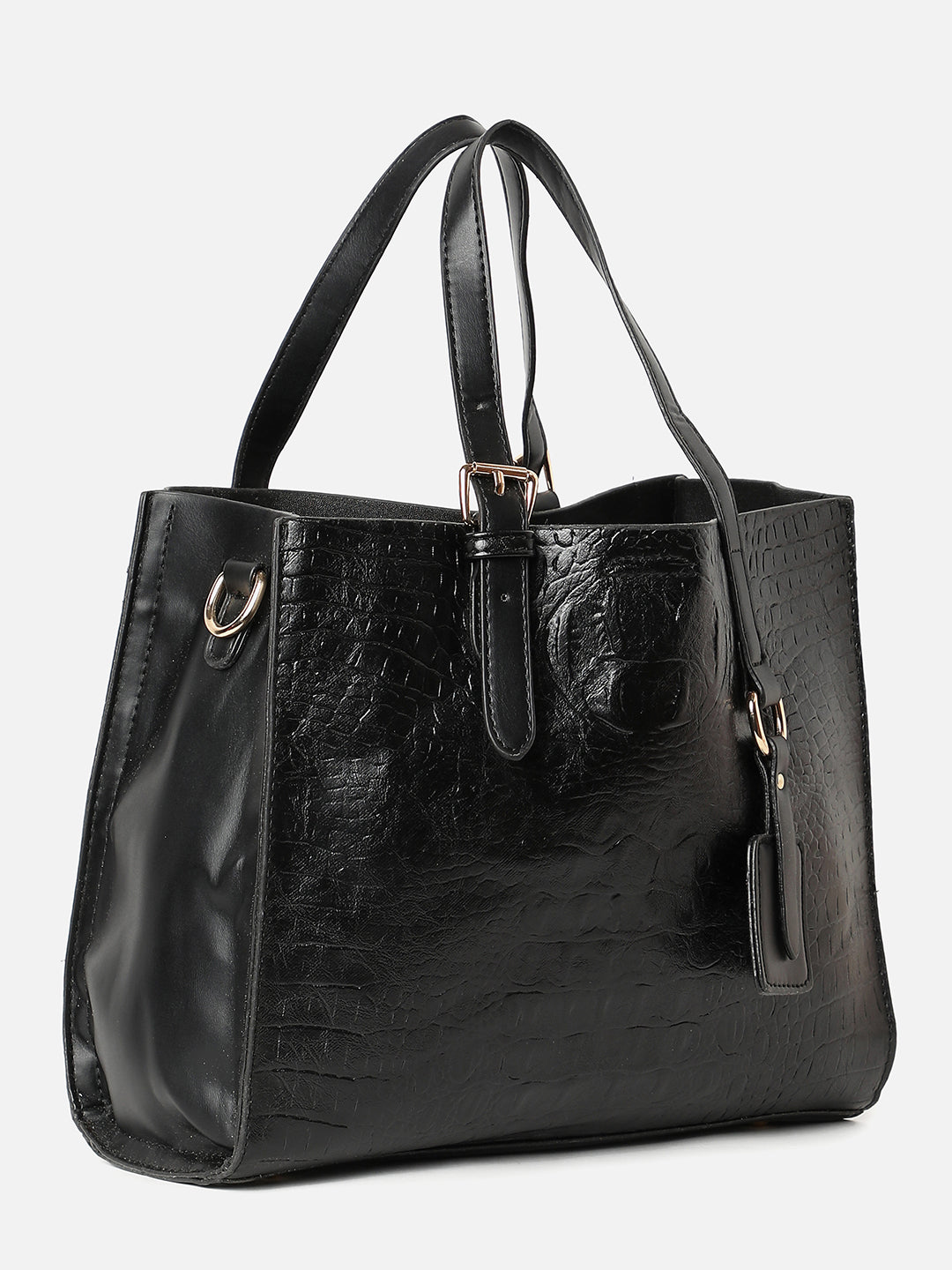 Phantom Black Handbag Set - Shop authentic Indian Women's Fashion by Haute Sauce