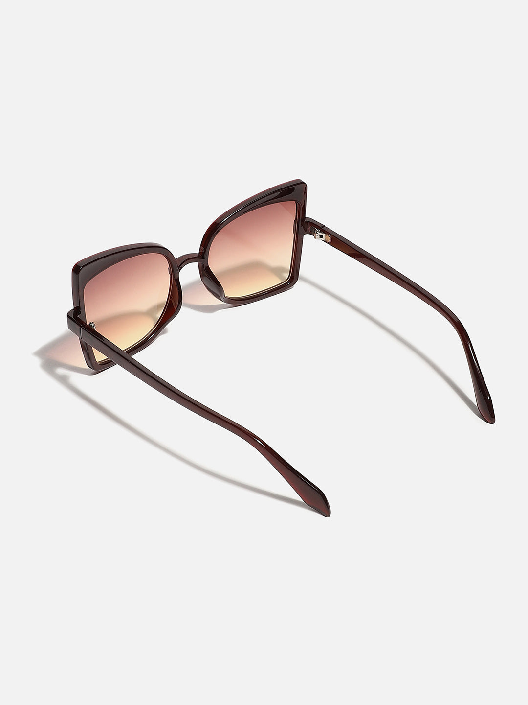 Brown Oversized Sunglass - Shop authentic Indian Women's Fashion by Haute Sauce