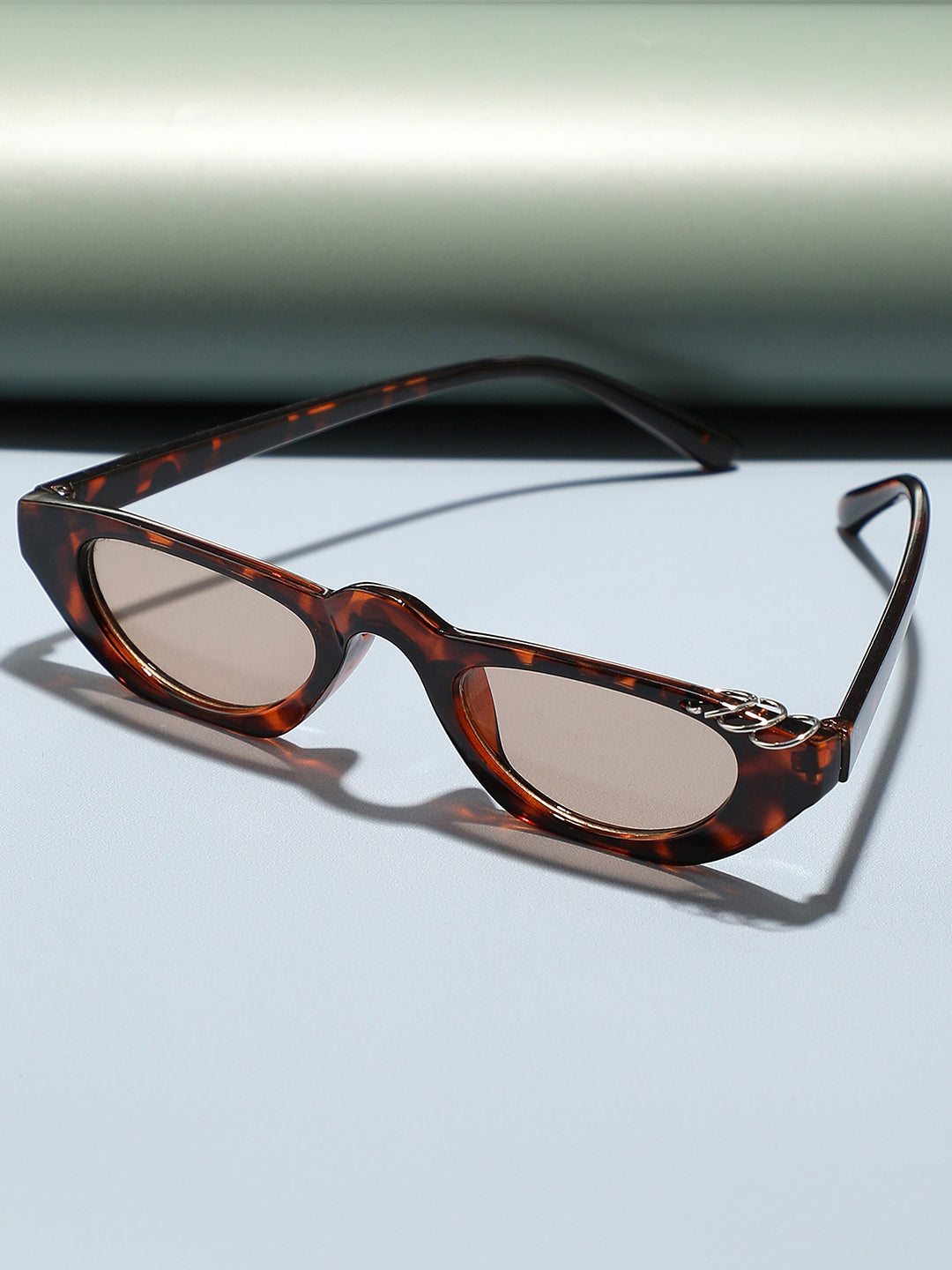 Animal Print Frame Retro Sunglass - Shop authentic Indian Women's Fashion by Haute Sauce