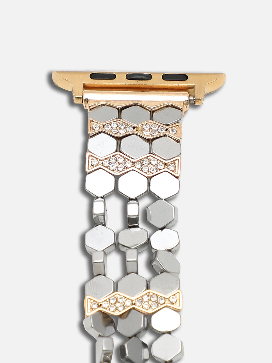 Gianna Apple Watch Chain Strap Haute Sauce - Shop authentic Indian Women's Fashion by Haute Sauce