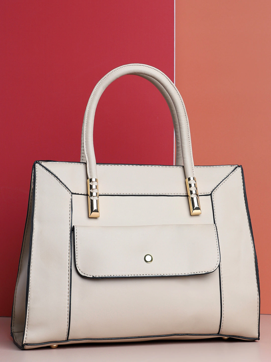 Claire White Handbag - Shop authentic Indian Women's Fashion by Haute Sauce