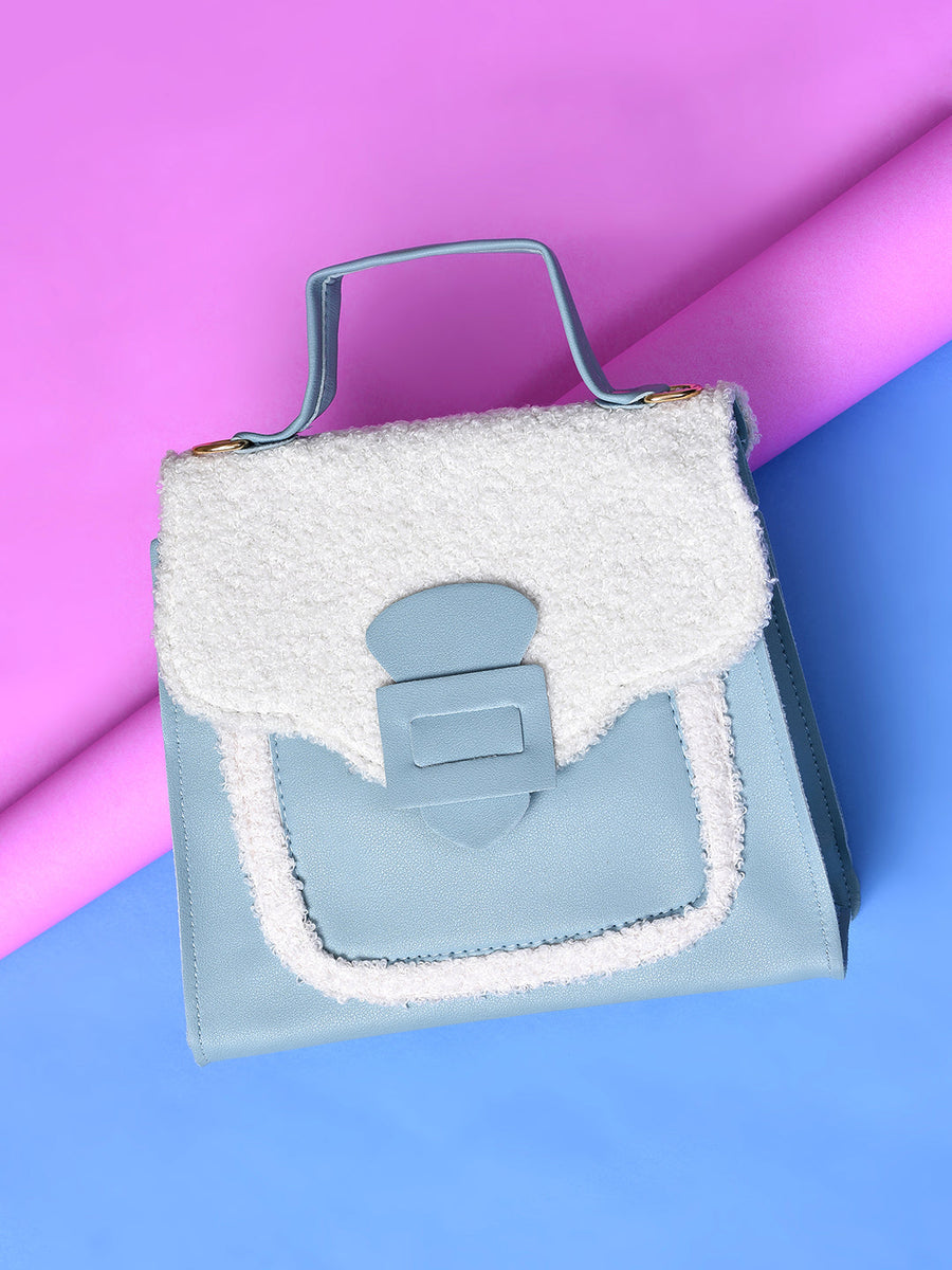 Blue Beauty Bundle Mini Bag - Shop authentic Indian Women's Fashion by Haute Sauce