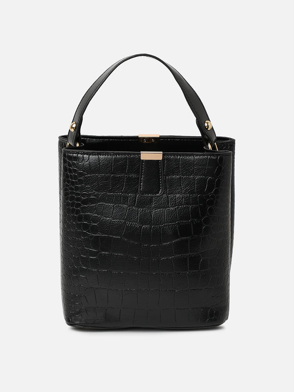 Infinity Black Tote Bag - Shop authentic Indian Women's Fashion by Haute Sauce