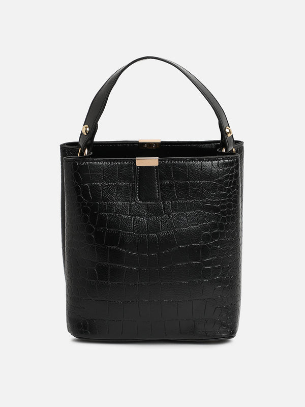 Infinity Black Tote Bag - Shop authentic Indian Women's Fashion by Haute Sauce