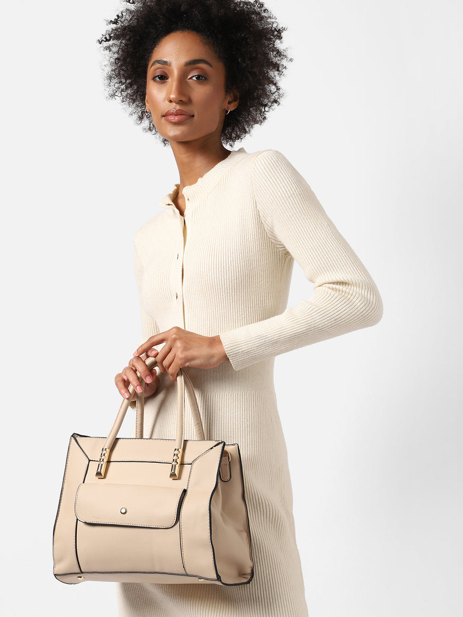Claire White Handbag - Shop authentic Indian Women's Fashion by Haute Sauce