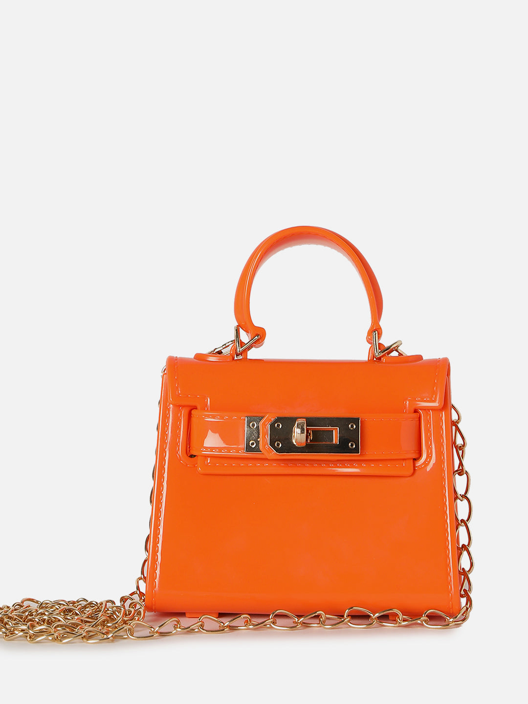 Sunburst Sling Orange Mini Bag - Shop authentic Indian Women's Fashion by Haute Sauce