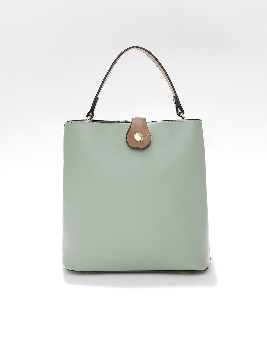Sage Green Tote Bag - Shop authentic Indian Women's Fashion by Haute Sauce