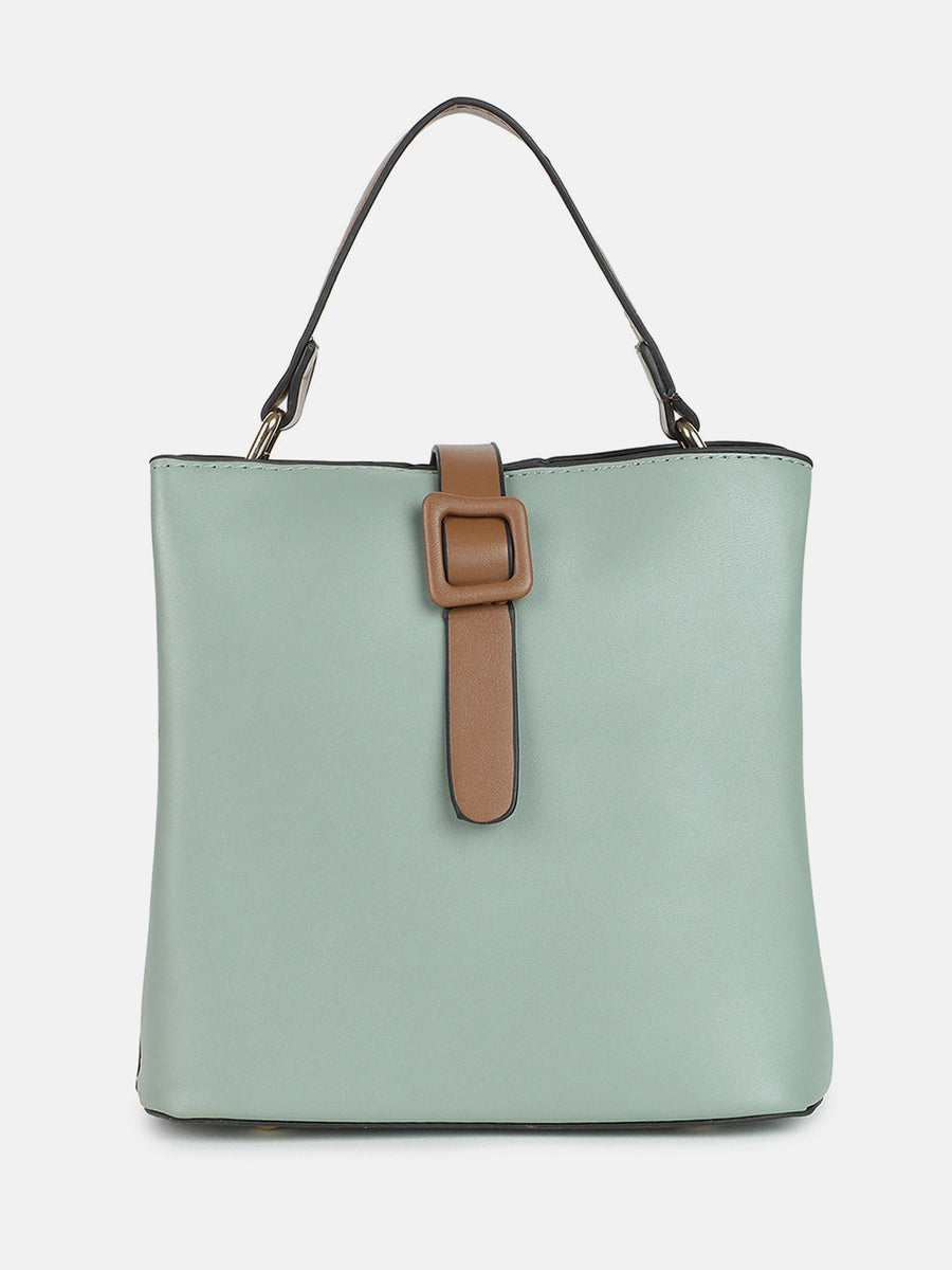 Sage Green Tote Bag - Shop authentic Indian Women's Fashion by Haute Sauce