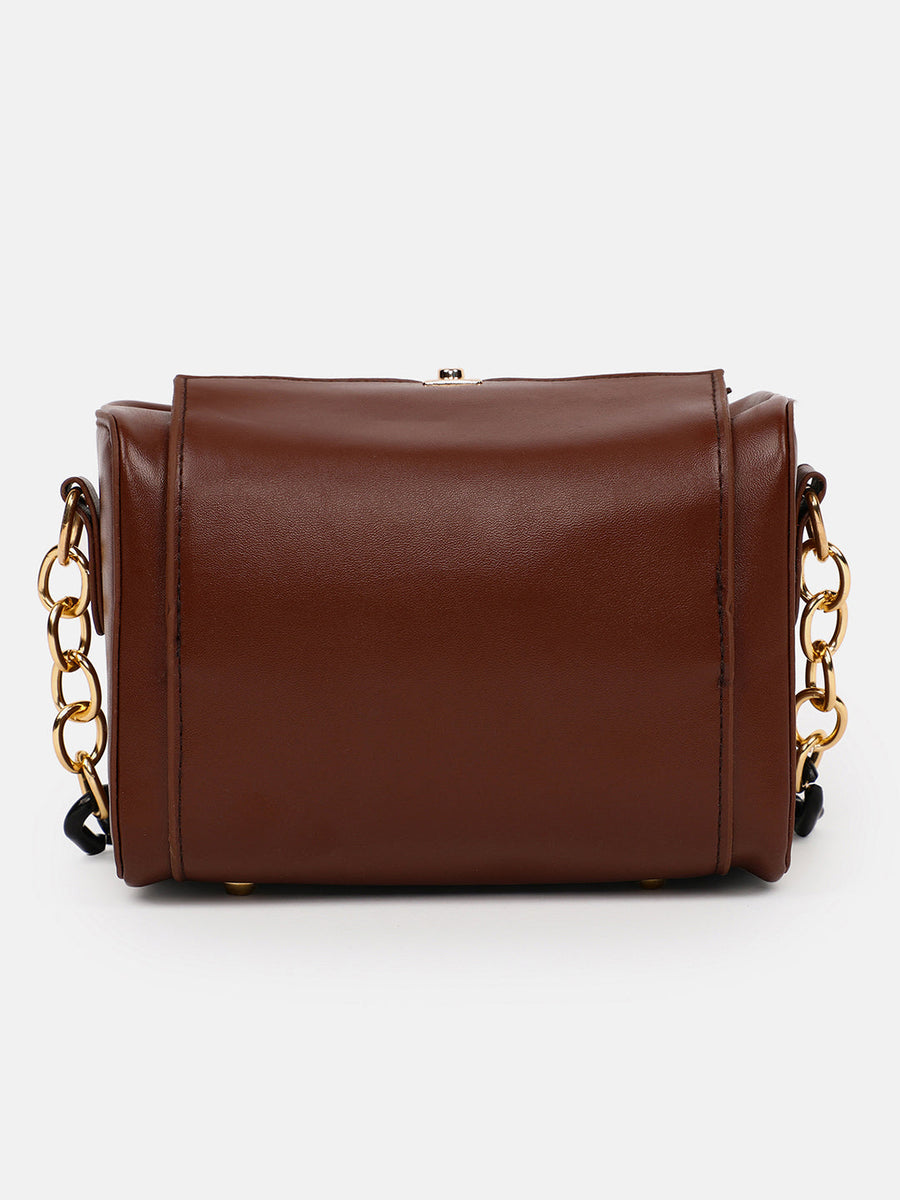 Hazelnut Haven Brown Handbag - Shop authentic Indian Women's Fashion by Haute Sauce