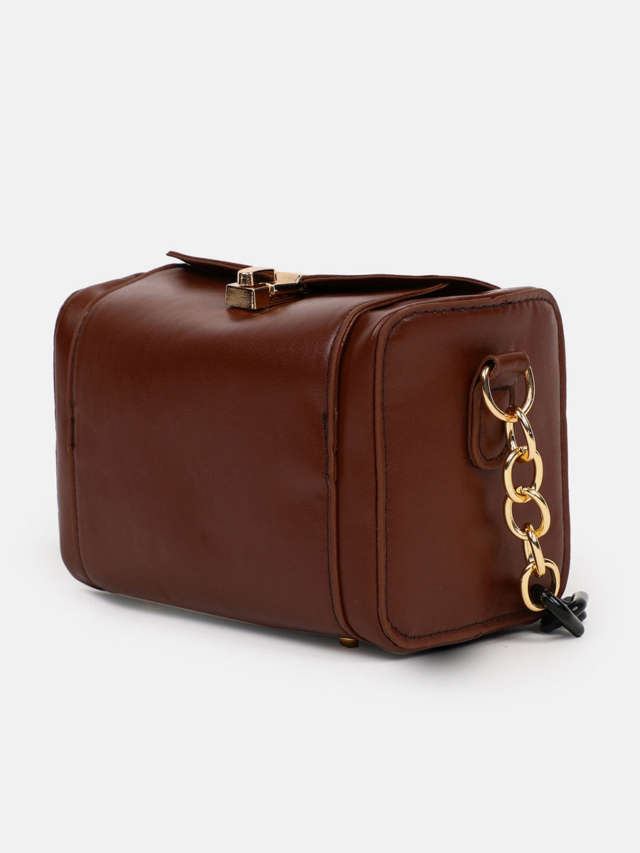 Hazelnut Haven Brown Handbag - Shop authentic Indian Women's Fashion by Haute Sauce