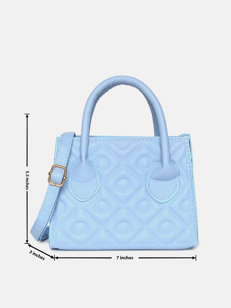 Rosemarie Pale Blue Mini Bag - Shop authentic Indian Women's Fashion by Haute Sauce