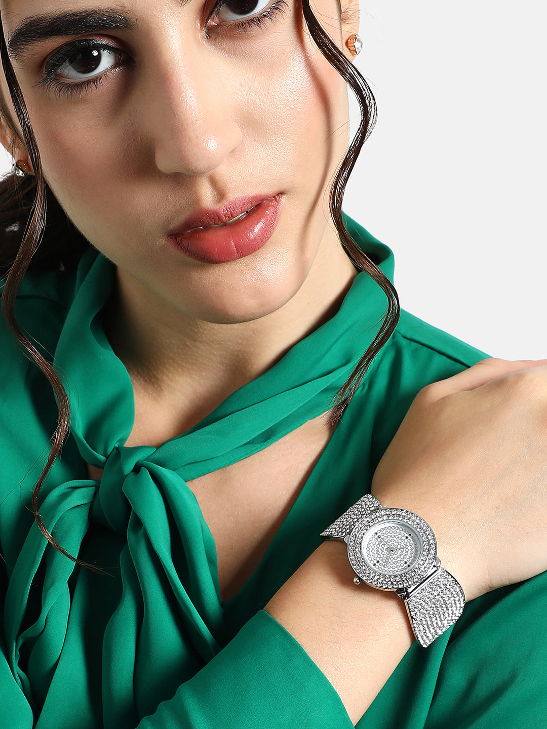 Leonor Silver Watch - Shop authentic Indian Women's Fashion by Haute Sauce