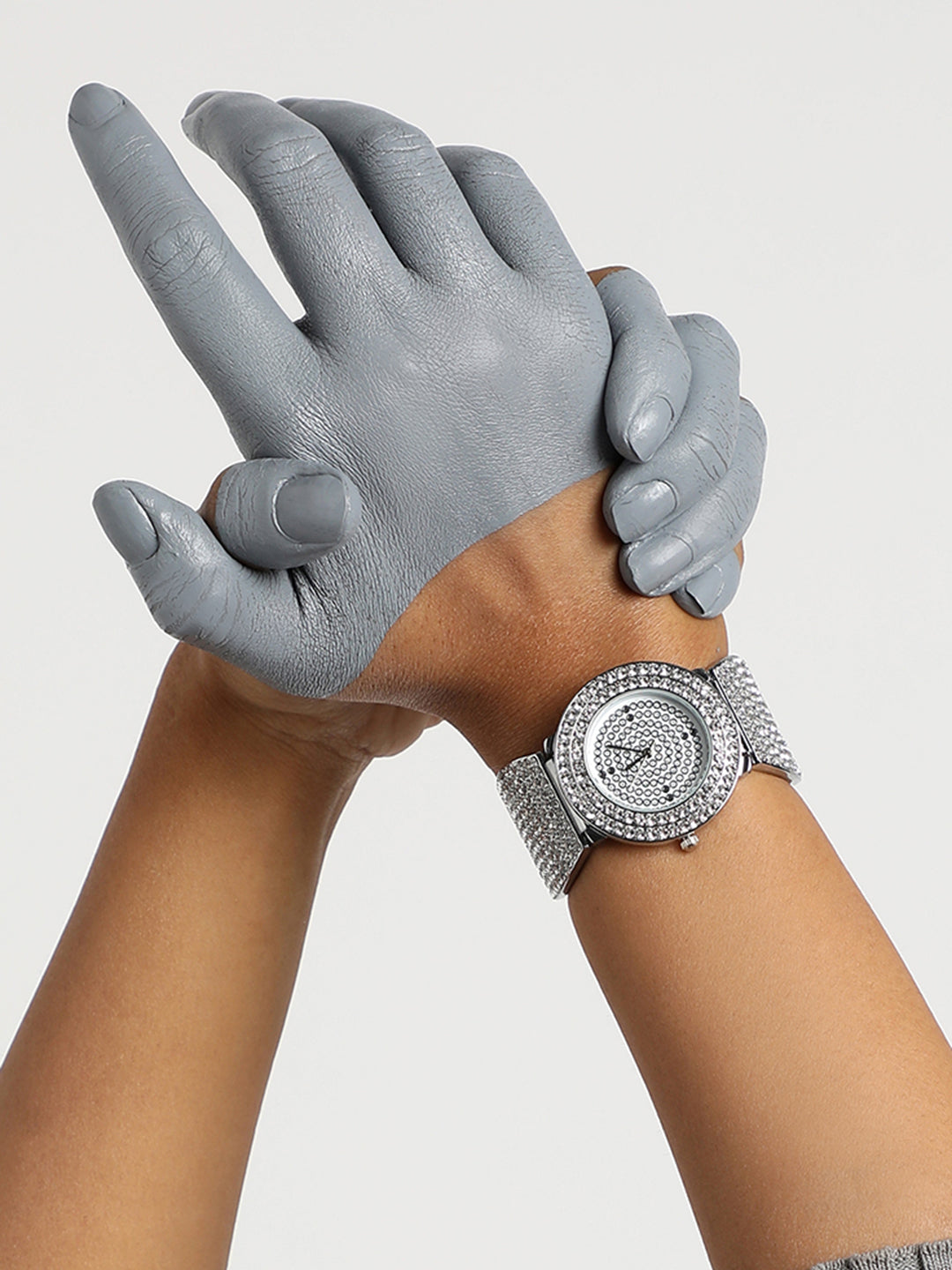 Leonor Silver Watch - Shop authentic Indian Women's Fashion by Haute Sauce