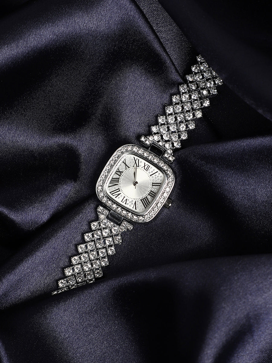 Melina Silver Watch - Shop authentic Indian Women's Fashion by Haute Sauce