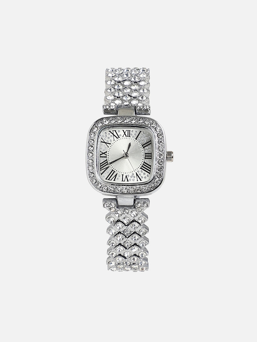 Melina Silver Watch - Shop authentic Indian Women's Fashion by Haute Sauce