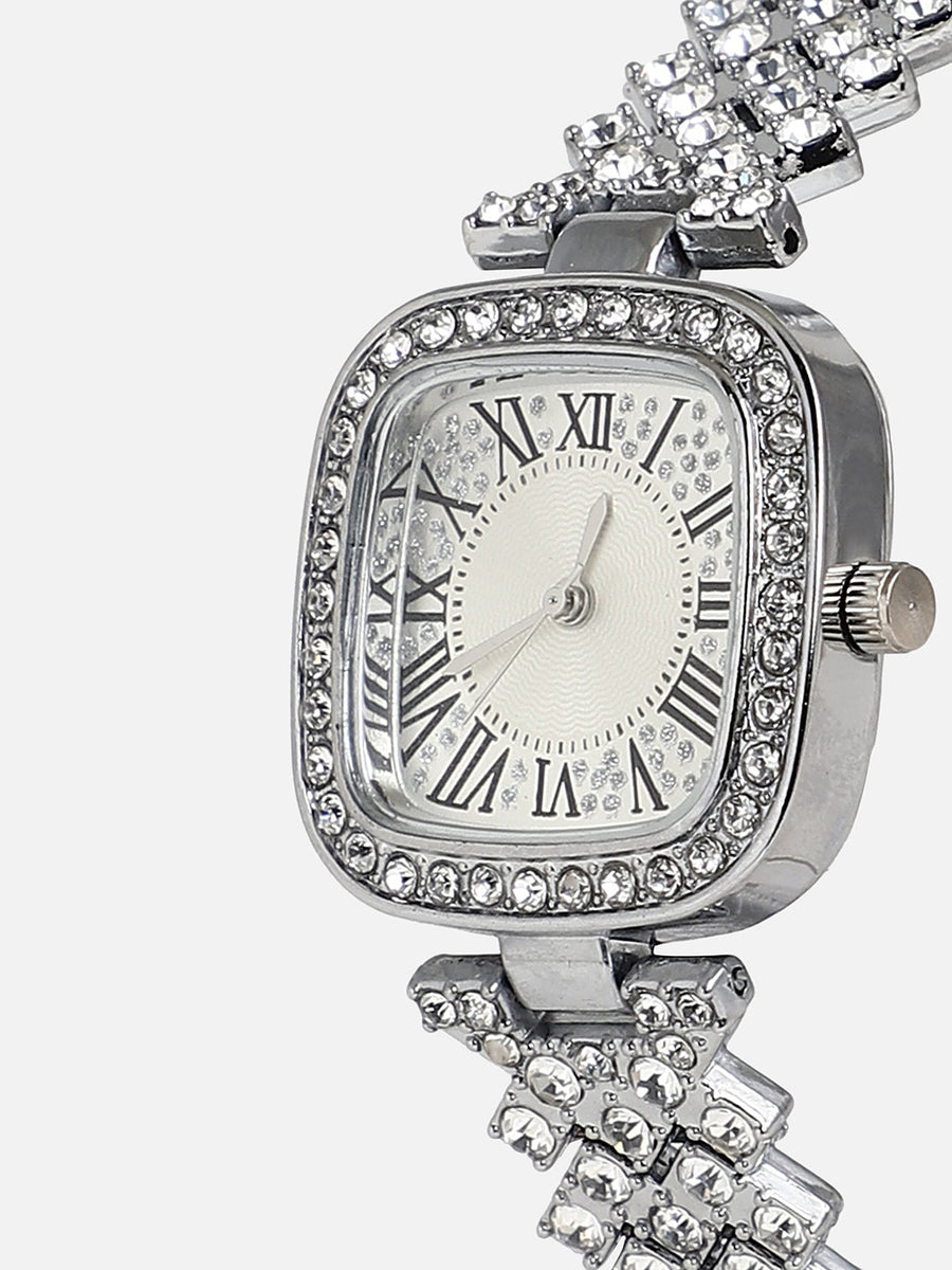 Melina Silver Watch - Shop authentic Indian Women's Fashion by Haute Sauce