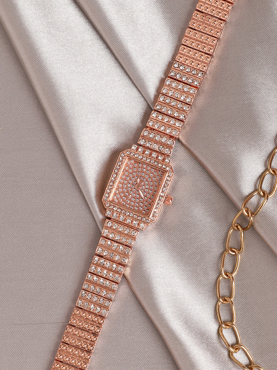 Kennedy Rose Gold Watch - Shop authentic Indian Women's Fashion by Haute Sauce