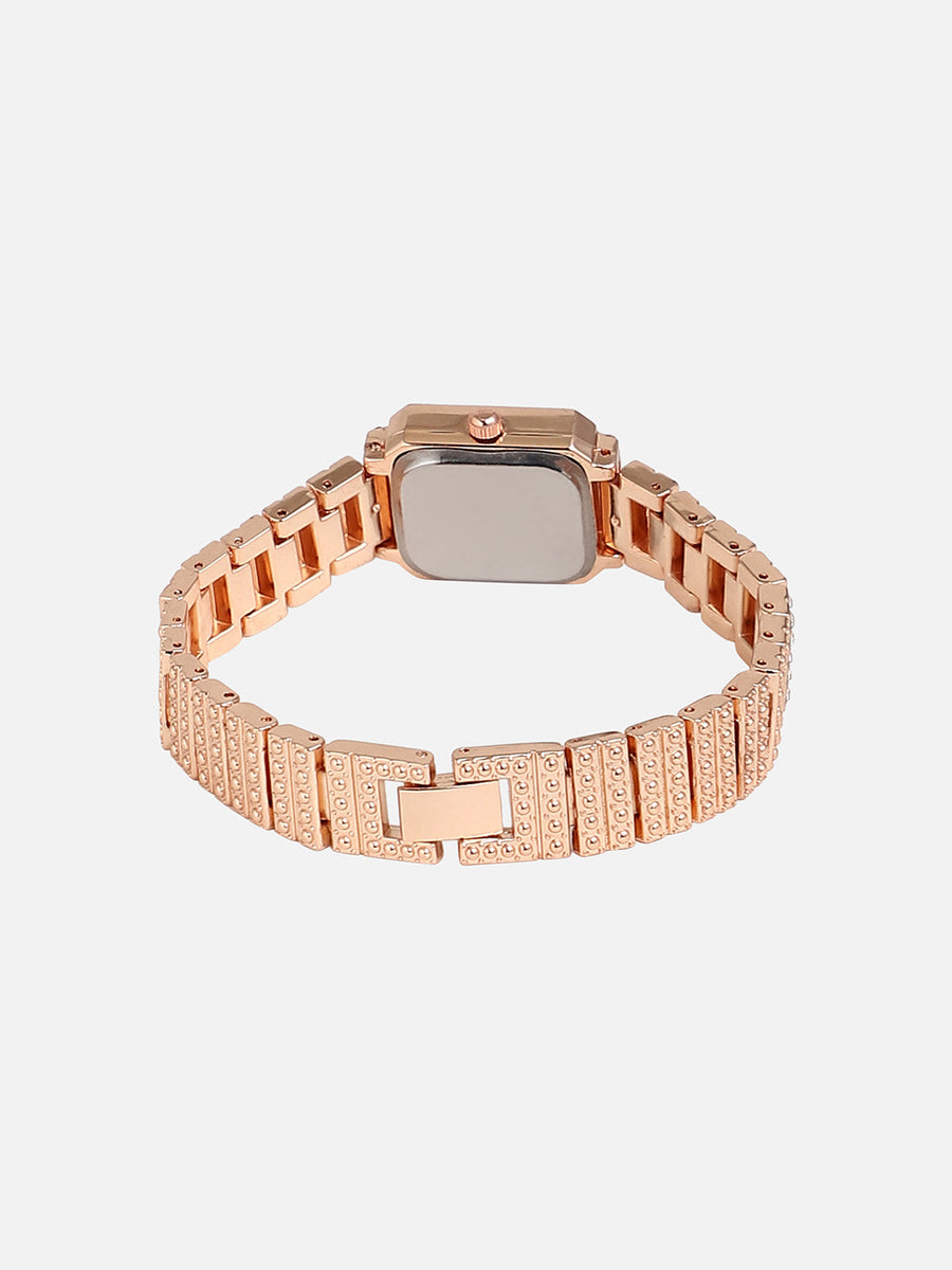 Kennedy Rose Gold Watch - Shop authentic Indian Women's Fashion by Haute Sauce