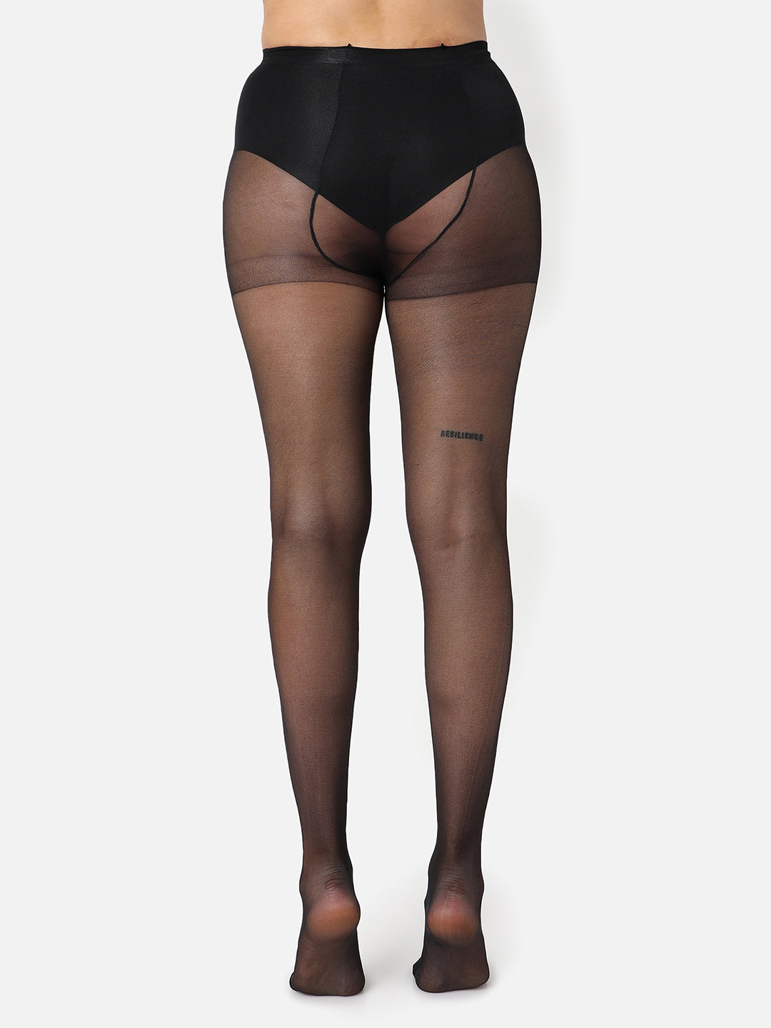 Black Solid Sheer Stockings - Shop authentic Indian Women's Fashion by Haute Sauce