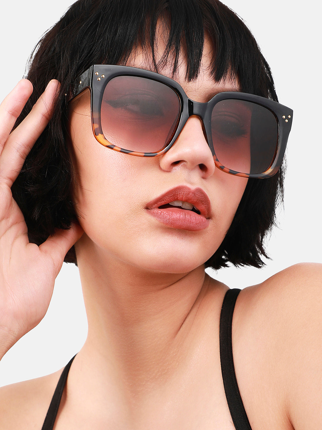 Full Rim Wayfarer Sunglass - Shop authentic Indian Women's Fashion by Haute Sauce