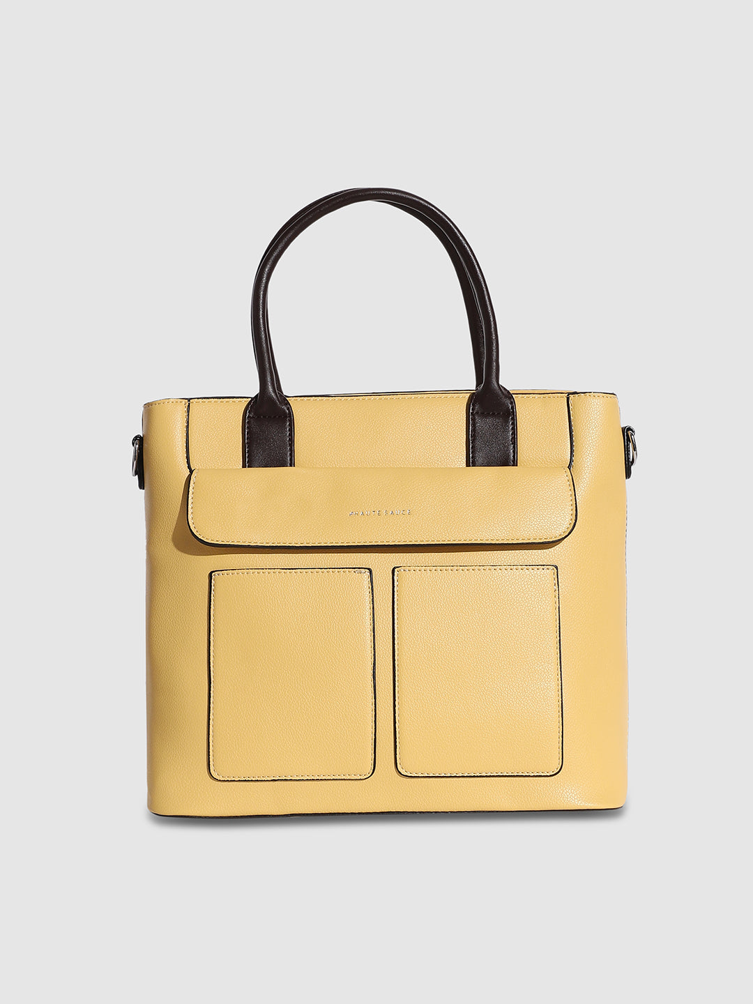Everyday Essential Tote Bag - Light Yellow - Shop authentic Indian Women's Fashion by Haute Sauce