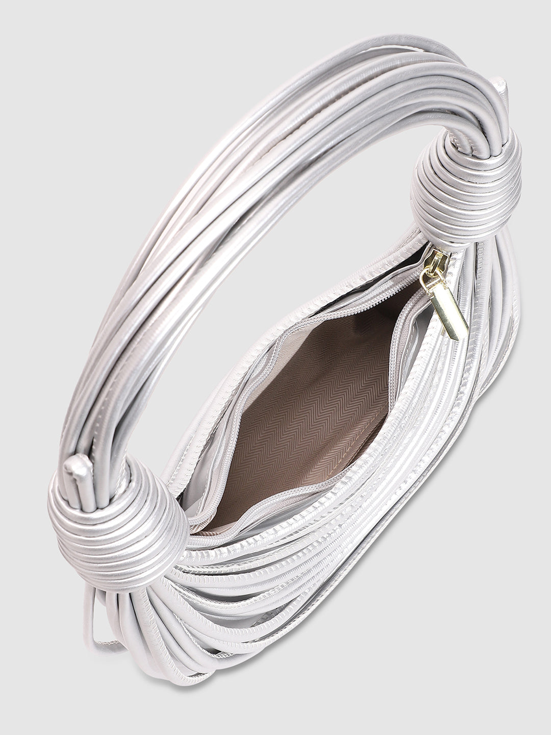Wire Handbag - Silver - Shop authentic Indian Women's Fashion by Haute Sauce